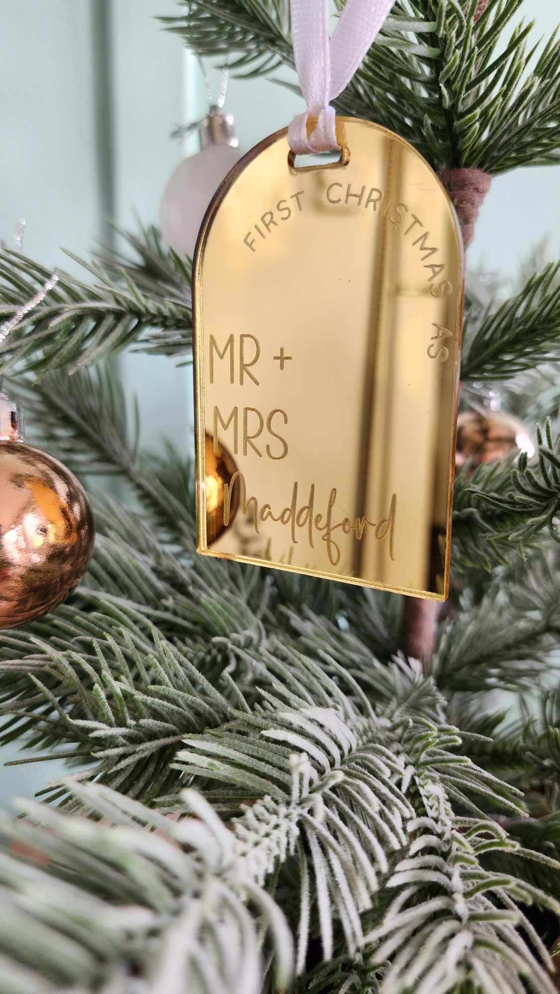First Christmas Married