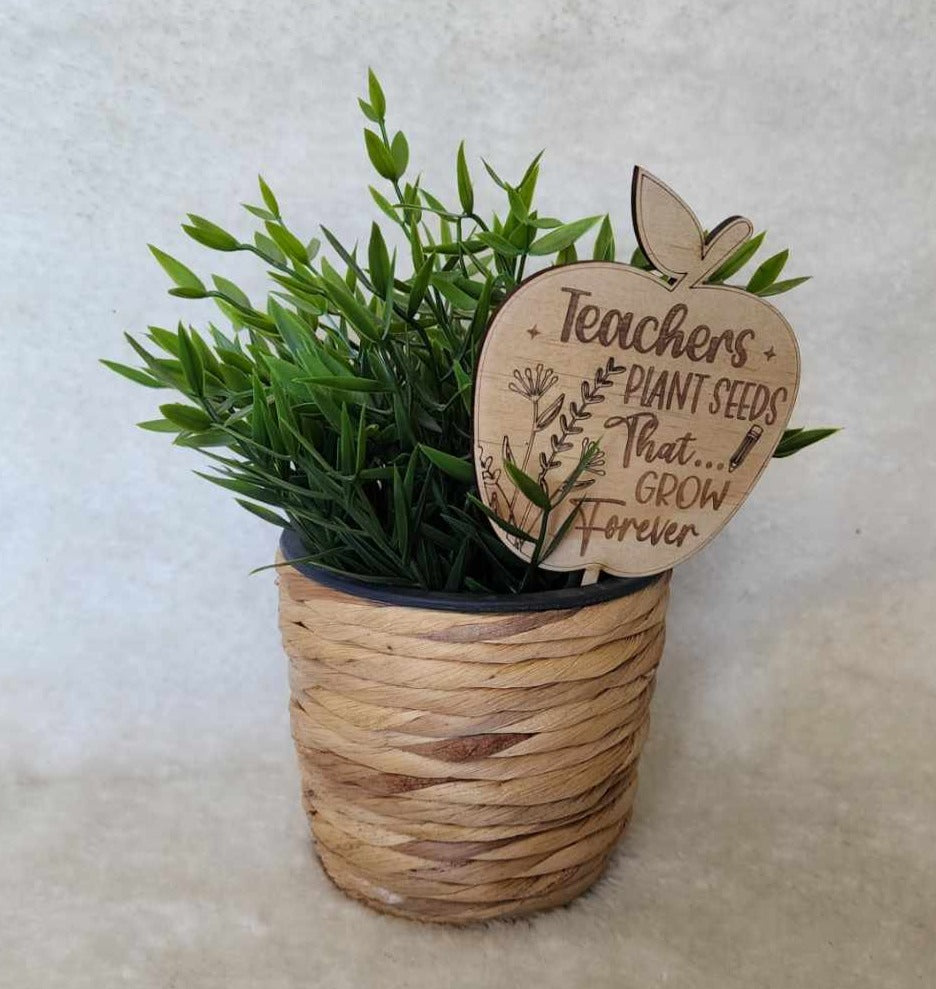 Teacher Plant Stakes
