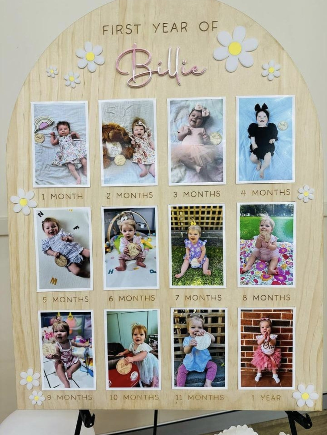 First Year Photo Board