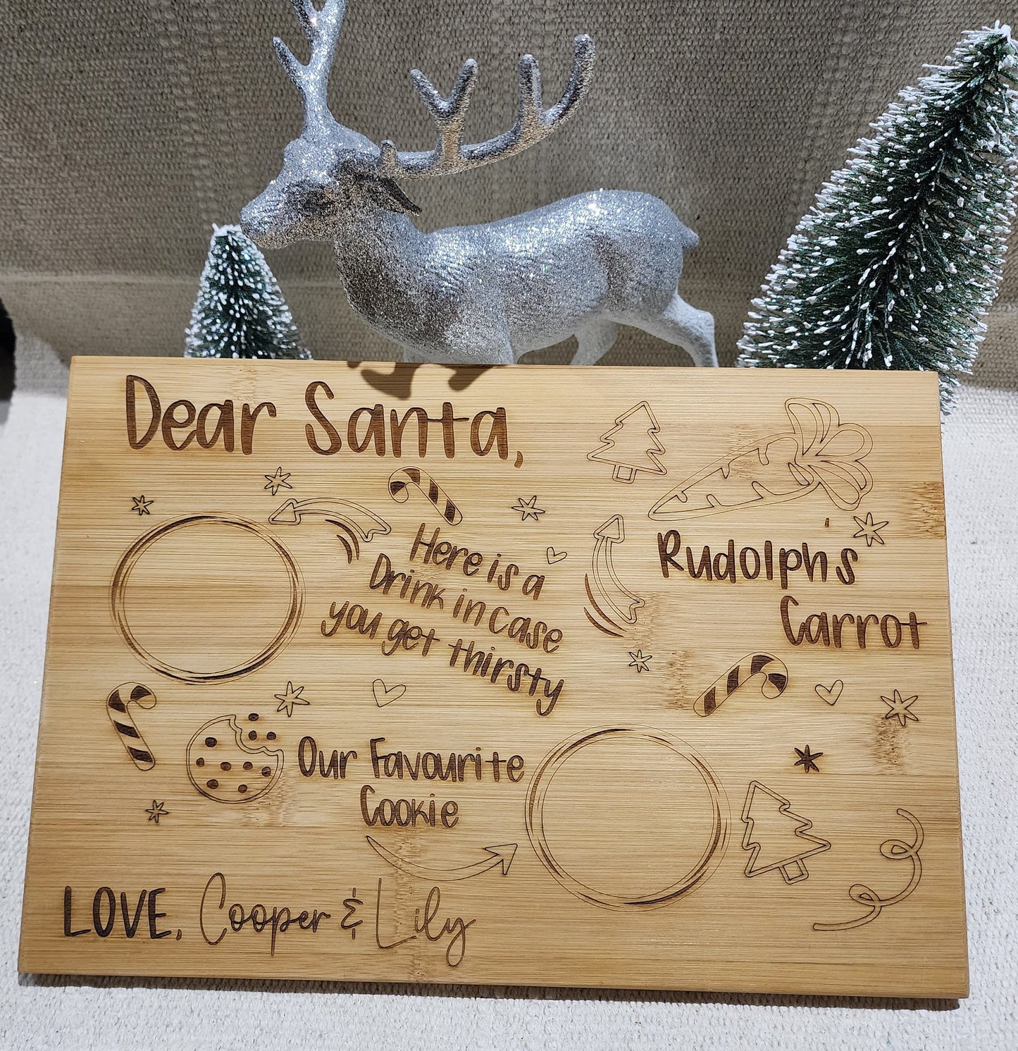 Santa Treat Board