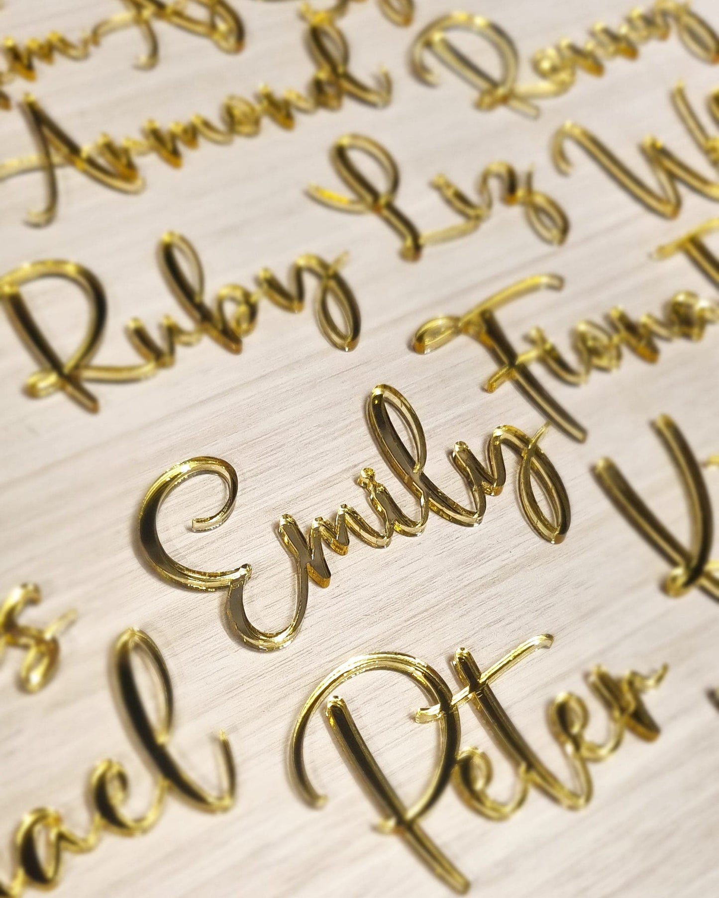 Acrylic Place Names