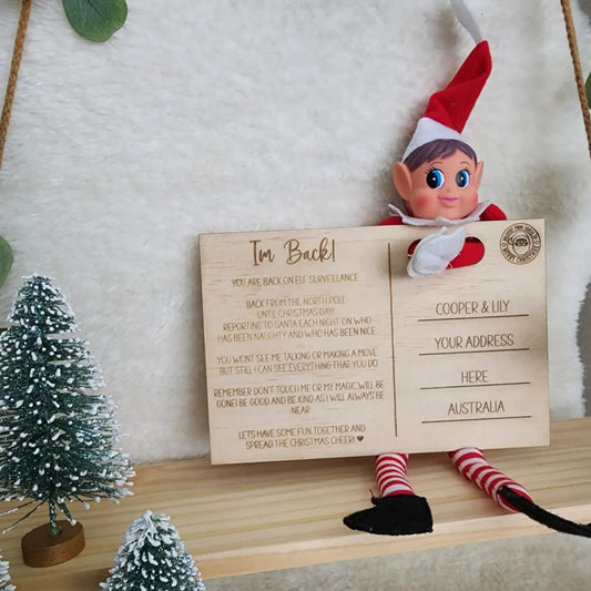 Elf Postcard