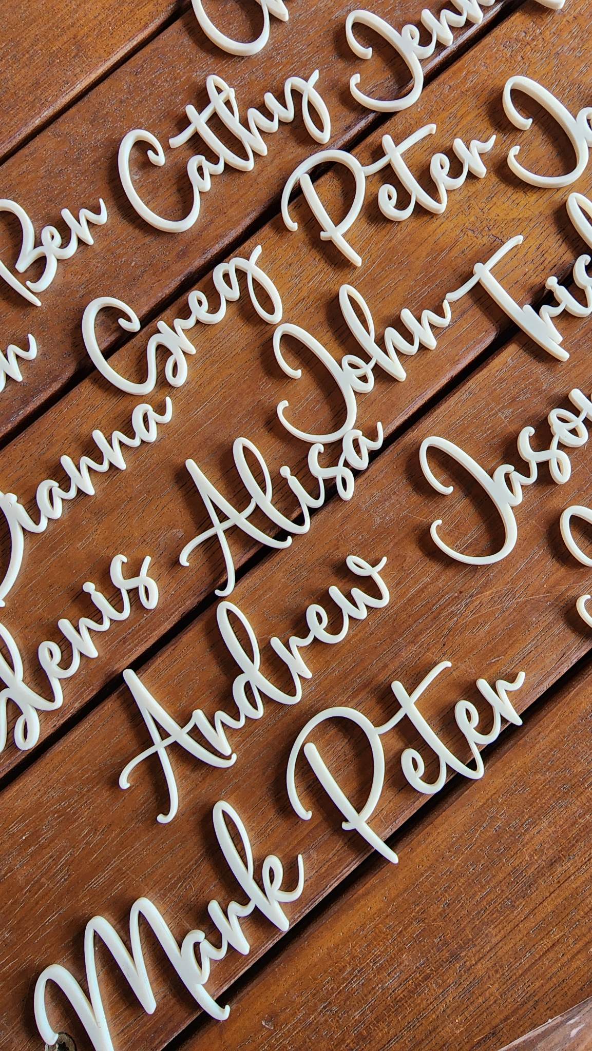 Acrylic Place Names