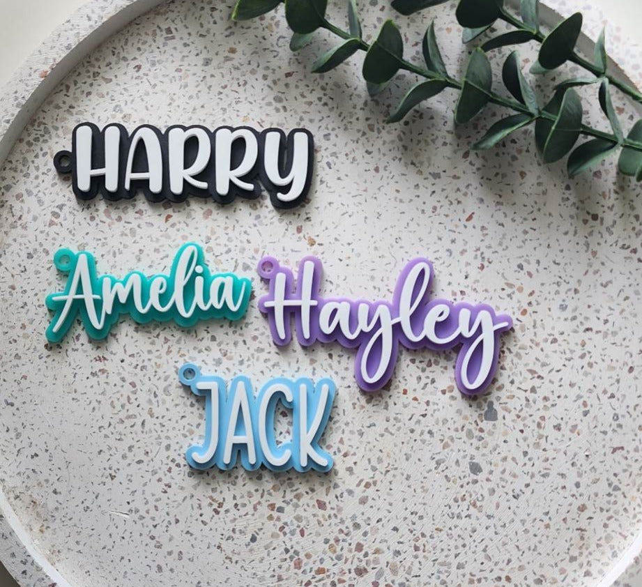 Double Layer Name Tags