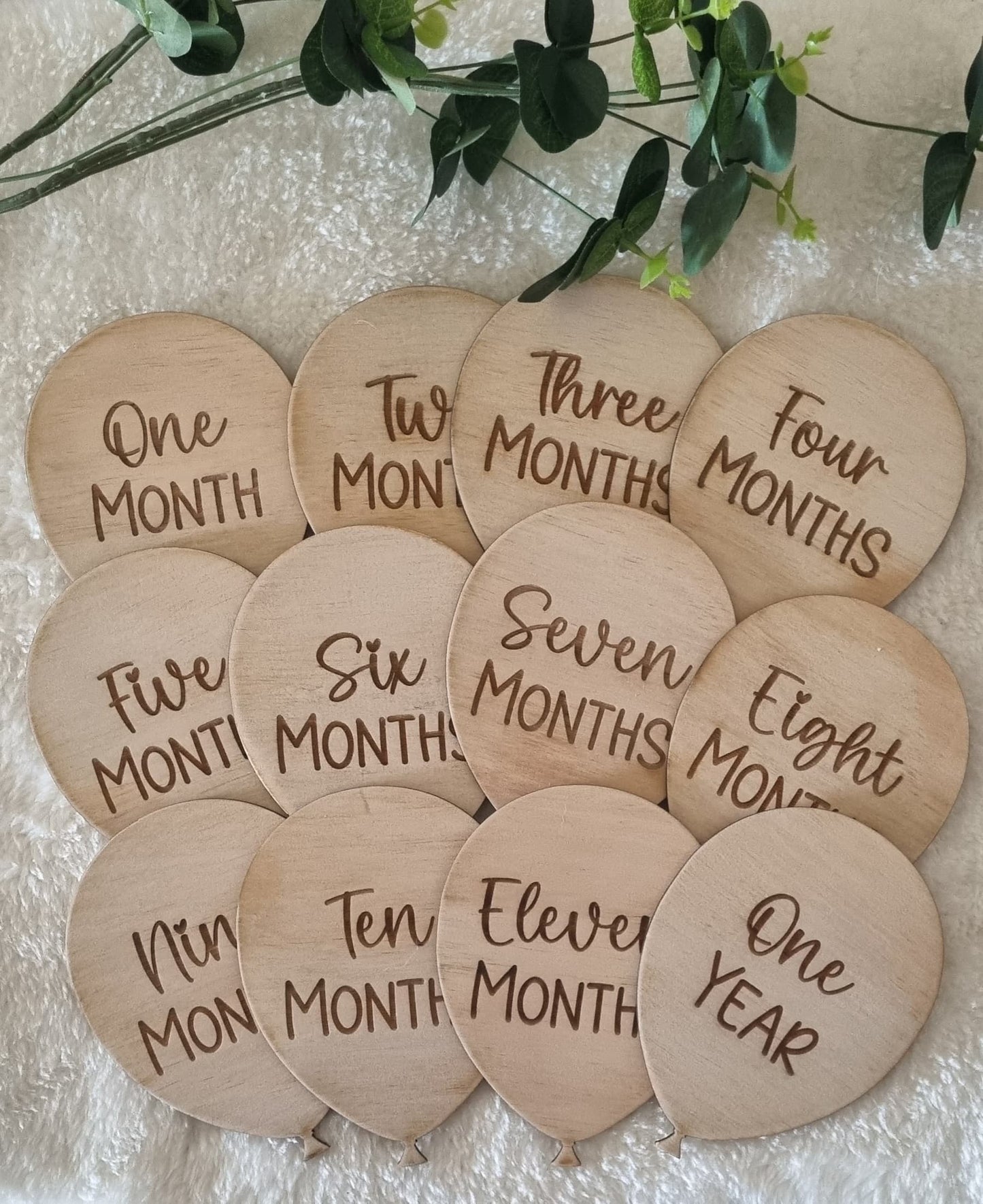 Balloon Milestone Discs