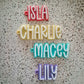 Girls Bag Tags