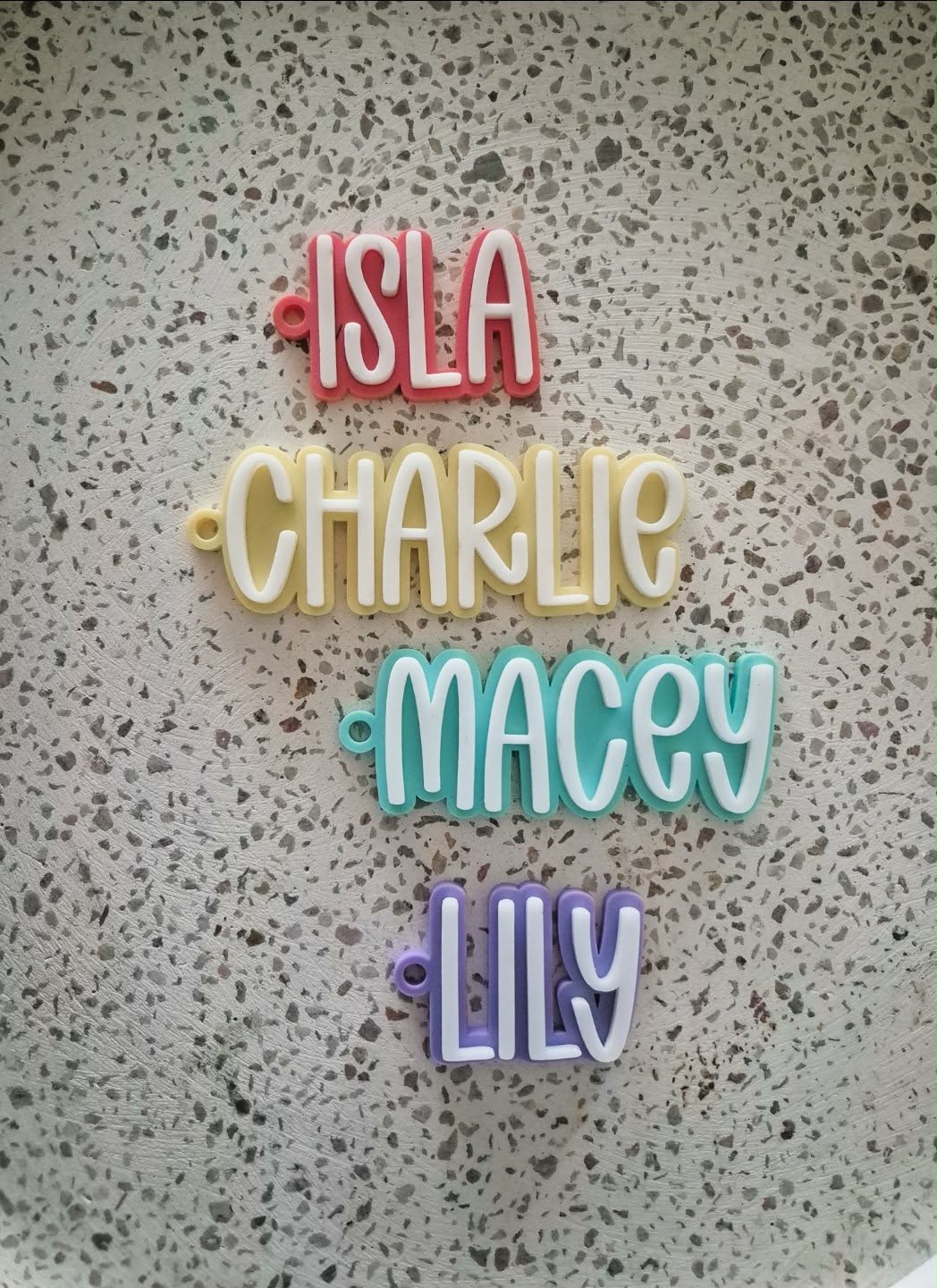 Girls Bag Tags
