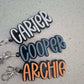 Boys Bag Tags
