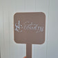 Branded Acrylic Handheld mirror & Face sheilds