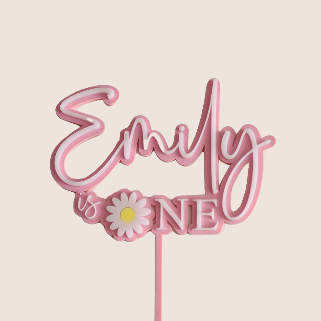 Daisy Cake topper – Lilyandcocreations