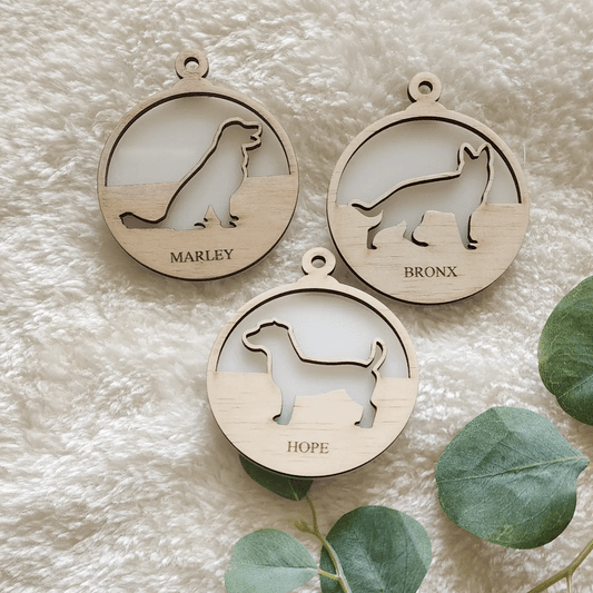 Personalised Dog Ornament
