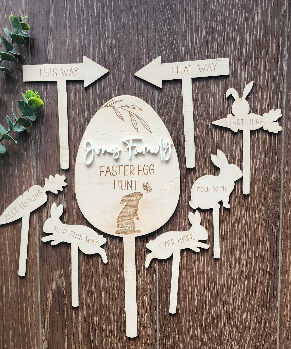 Egg Hunt Signs