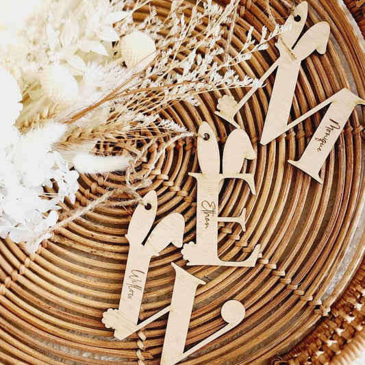 Custom Easter gift,laser cut gift,easter present,easter key gift, lily and co creations